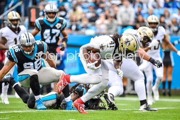 Alvin Kamara New Orleans Saints v Carolina Panthers Charlotte 2019