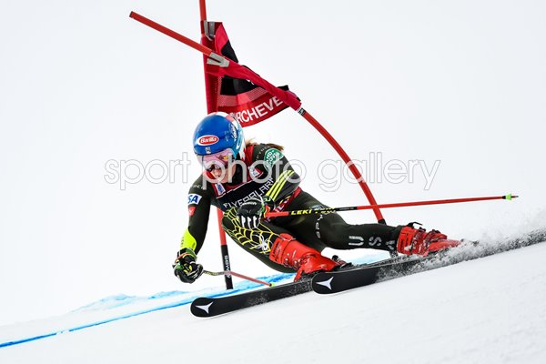 Mikaela Shiffrin USA Ski World Cup Giant Slalom Courchevel France 2019
