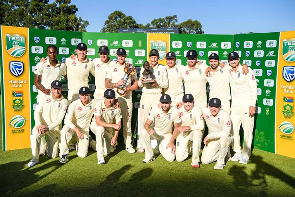 England Test Series winners v South Africa Johannesburg,2020