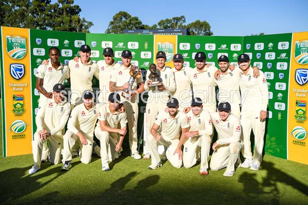 England Test Series winners v South Africa Johannesburg,2020