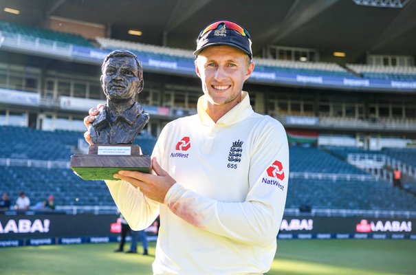 Joe Root England captain Test Series trophy v South Africa 2020