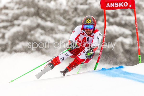 Marcel Hirscher of Austria Alpine Ski World Cup Bansko Bulgaria 2019