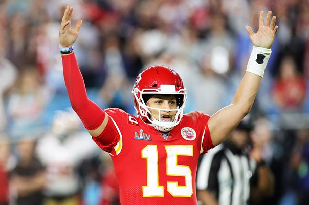 Patrick Mahomes Kansas City Fourth Quarter Touchdown Super Bowl 2020