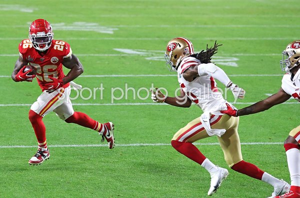 Damien Williams Kansas City Chiefs Touchdown Run Super Bowl Miami 2020