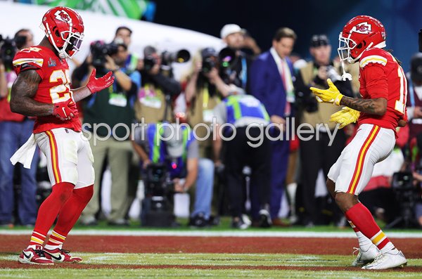 Damien Williams Kansas City Chiefs Touchdown Celebration Super Bowl 2020