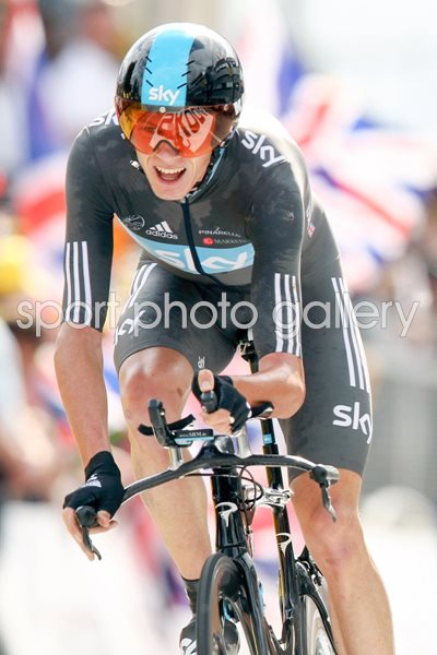 Chris Froome secures 2nd Place in Tour 2012