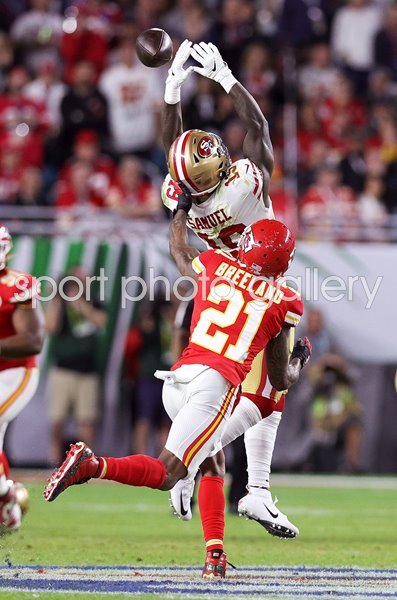 Deebo Samuel San Francisco v Bashaud Breeland Kansas City Super Bowl 2020