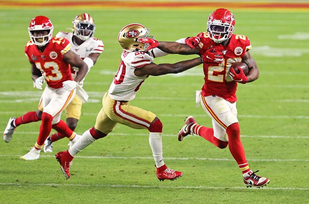 Damien Williams Kansas City Chiefs v San Francisco 49ers Super Bowl 2020