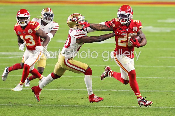 Damien Williams Kansas City Chiefs v San Francisco 49ers Super Bowl 2020