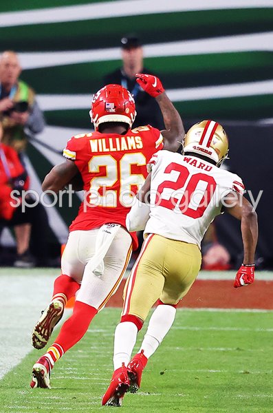 Damien Williams Kansas City Chiefs Touchdown v 49ers Super Bowl 2020