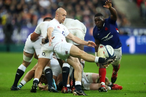 Willie Heinz England scrum half v France Six Nations Paris 2020