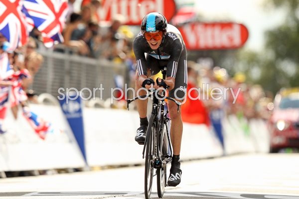Chris Froome secures 2nd Place in Tour 2012