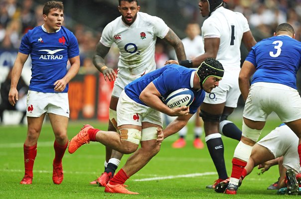 Gregory Alldritt France v England Paris Six Nations 2020