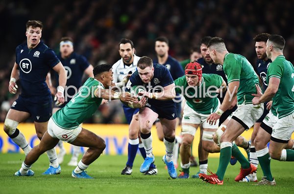 Stuart Hogg Scotland captain v Ireland Six Nations Dublin 2020