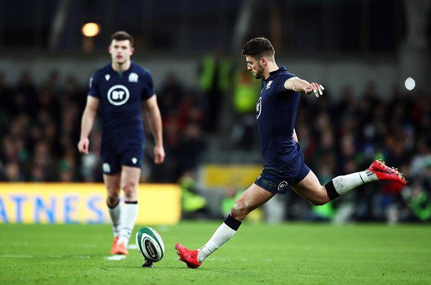 Adam Hastings Scotland v Ireland Six Nations Dublin 2020