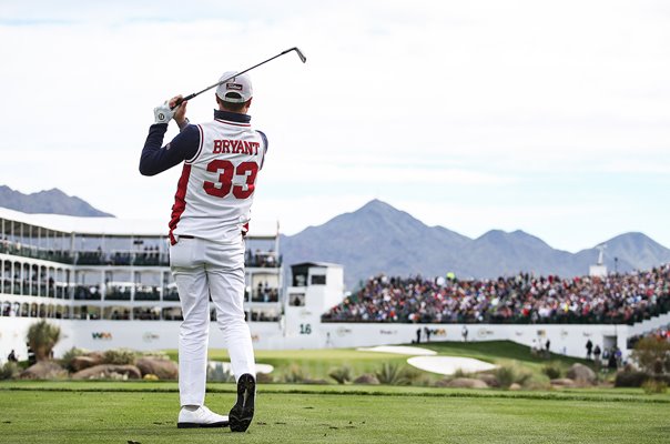 Justin Thomas USA Kobe Bryant Tribute Phoenix Open 2020