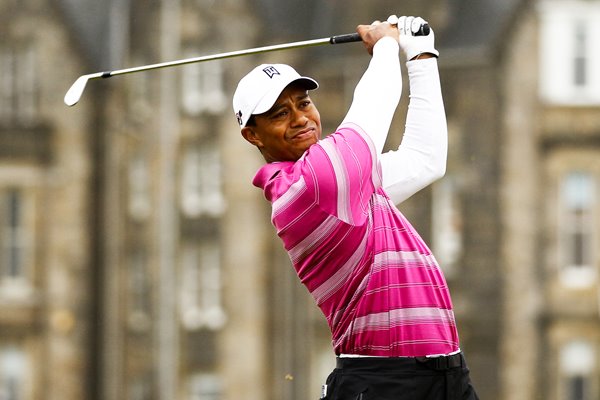 Tiger Woods Round 1 Action - Open 2010
