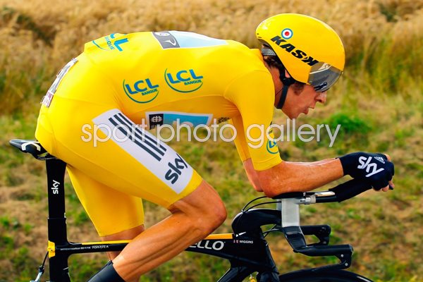 Bradley Wiggins Stage 19 Time Trial 2012