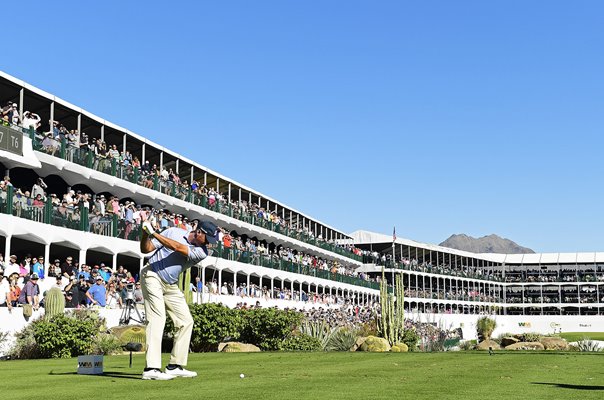 Matt Kuchar USA 16th Tee TPC Scottsdale Phoenix Open 2020