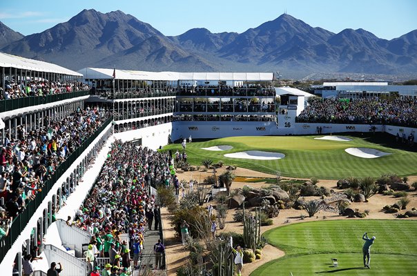 Matt Kuchar USA 16th Tee TPC Scottsdale Phoenix Open 2020
