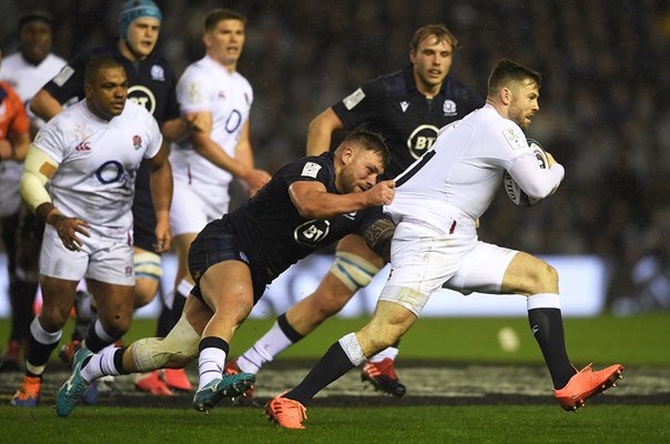 Elliot Daly England v Scotland Murrayfield Six Nations 2020