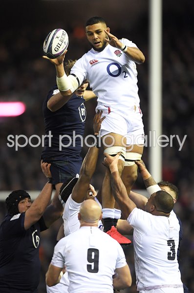 Lewis Ludlam England v Scotland Murrayfield Six Nations 2020