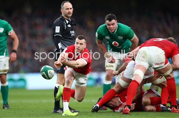 Gareth Davies Wales v Ireland Dublin Six Nations 2020