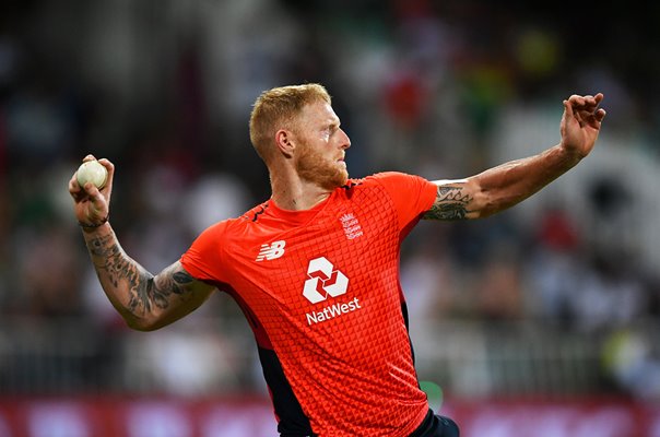 Ben Stokes England fielding v South Africa T20 Durban 2020