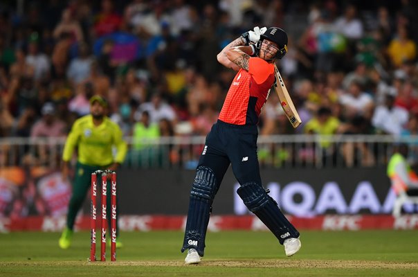 Ben Stokes England v South Africa T20 Kingsmead Durban 2020