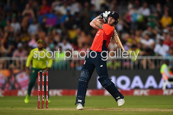 Ben Stokes England v South Africa T20 Kingsmead Durban 2020