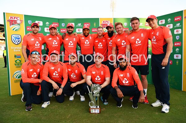 England T20 Series Winners v South Africa Centurion 2020
