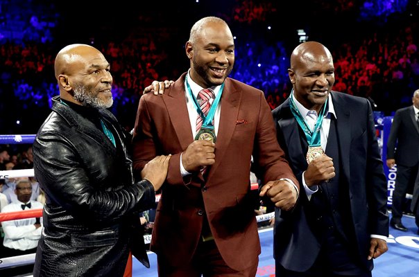 Boxing Legends Mike Tyson, Lennox Lewis & Evander Holyfield Las Vegas 2020