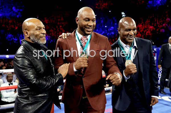 Boxing Legends Mike Tyson, Lennox Lewis & Evander Holyfield Las Vegas 2020