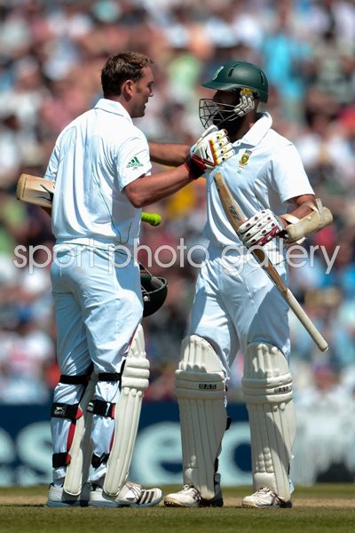 Jacques Kallis with Hashim Amla Oval 2012