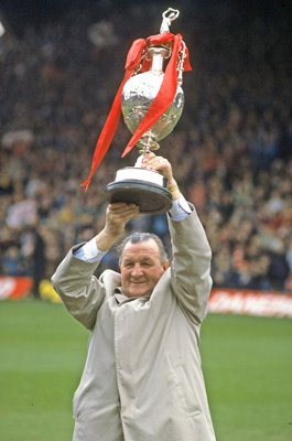 Bob Paisley Liverpool Manager League One Trophy Anfield 1983