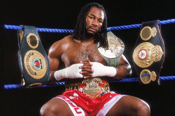 Lennox Lewis Great Britain World Heavyweight Champion 2000