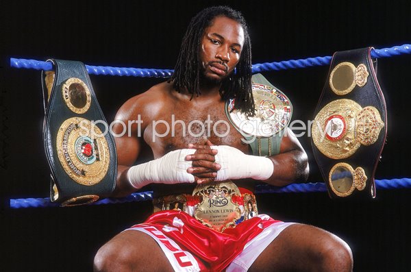 Lennox Lewis Great Britain World Heavyweight Champion 2000