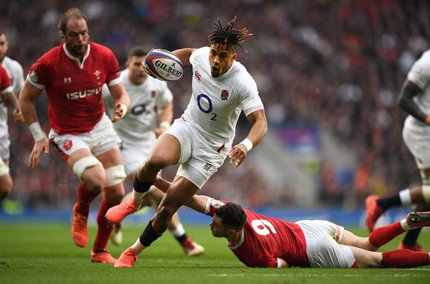 Anthony Watson England try v Wales Six Nations 2020