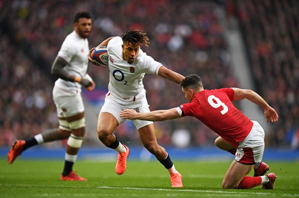 Anthony Watson England scores v Wales Six Nations 2020