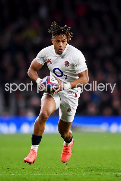 Anthony Watson England wing v Wales Six Nations 2020