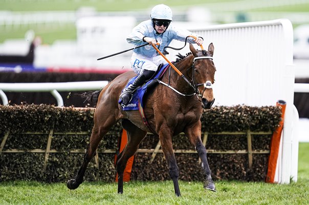 Rachael Blackmore riding Honeysuckle Mares Hurdle Cheltenham 2020
