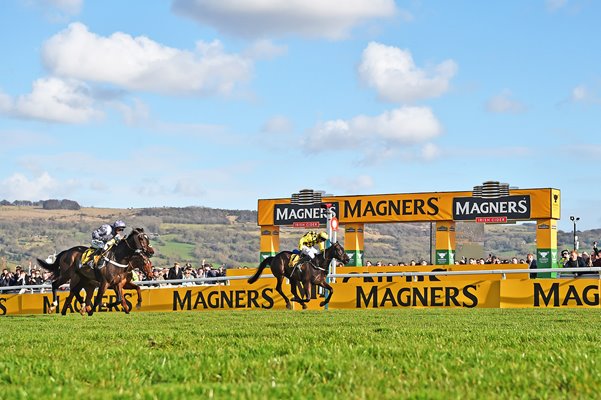 Jockey Paul Townend wins Gold Cup on Al Boum Photo Cheltenham 2020