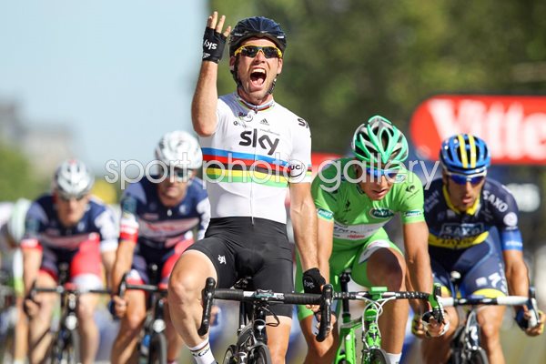 Mark Cavendish wins 4th straight Paris stage