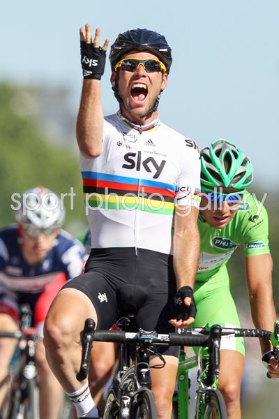 Mark Cavendish wins 4th straight Paris stage