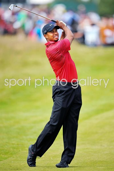 Tiger Woods Open Lytham 2012