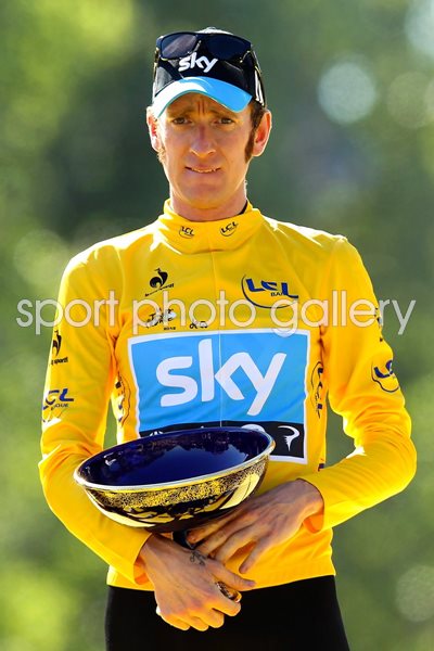 Bradley Wiggins 2012 Tour de France Champion