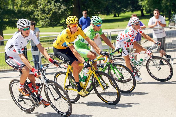 Classification winners Tour de France 2012
