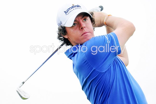 Rory McIlroy in action - Open 2010