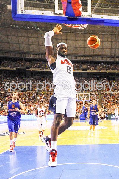  LeBron James - USA v Spain 2012