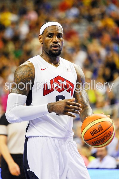 LeBron James - USA v Spain 2012